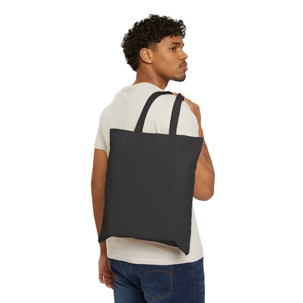 Serene Emporium Floral Moon Canvas Tote Bag