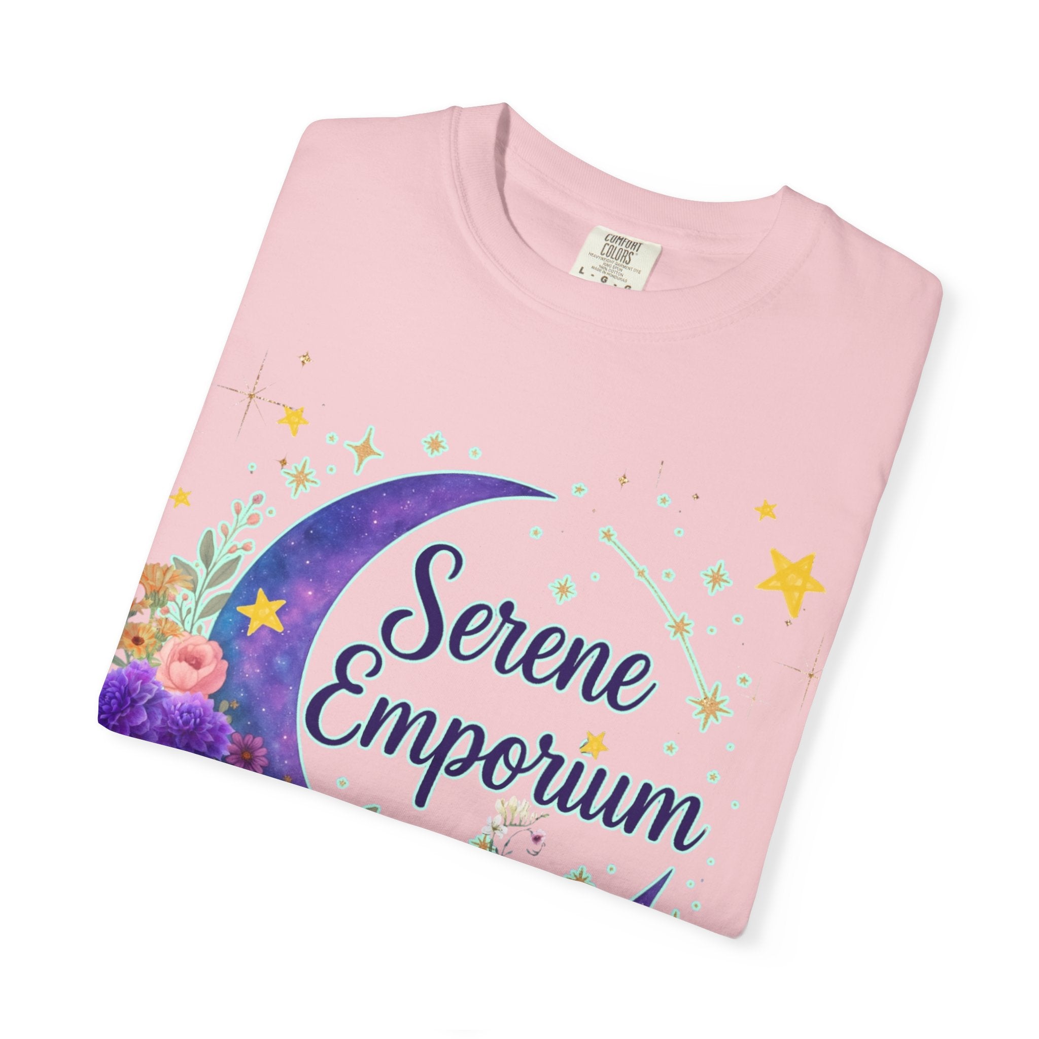Serene Emporium Floral Moon T-Shirt