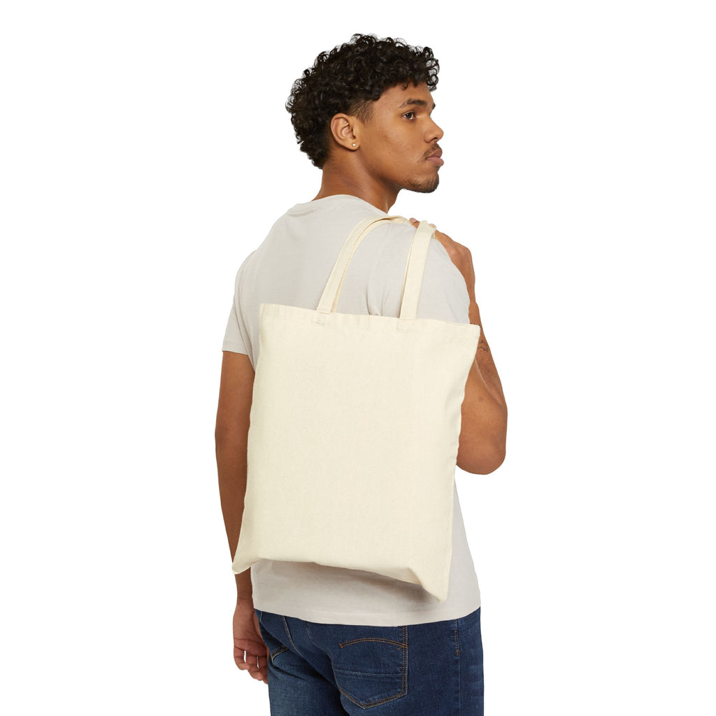 Serene Emporium Floral Moon Canvas Tote Bag