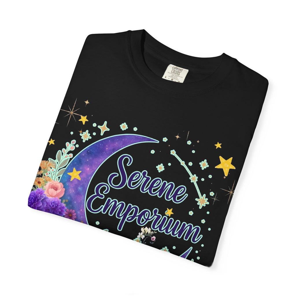 Serene Emporium Floral Moon T-Shirt