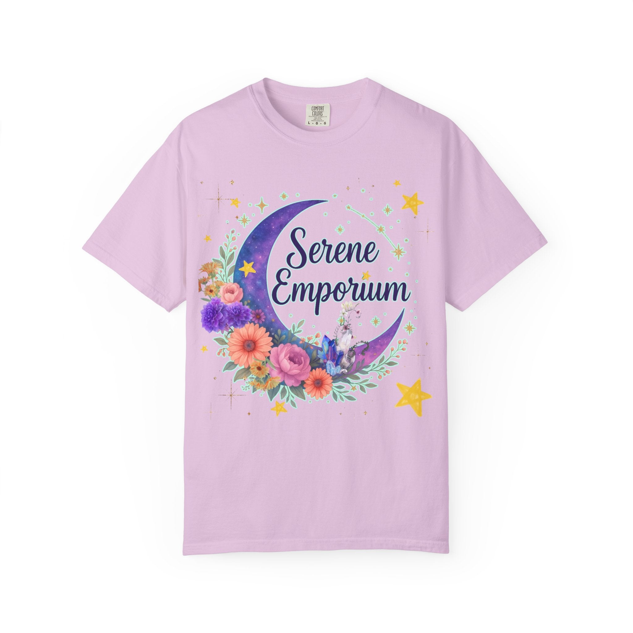 Serene Emporium Floral Moon T-Shirt