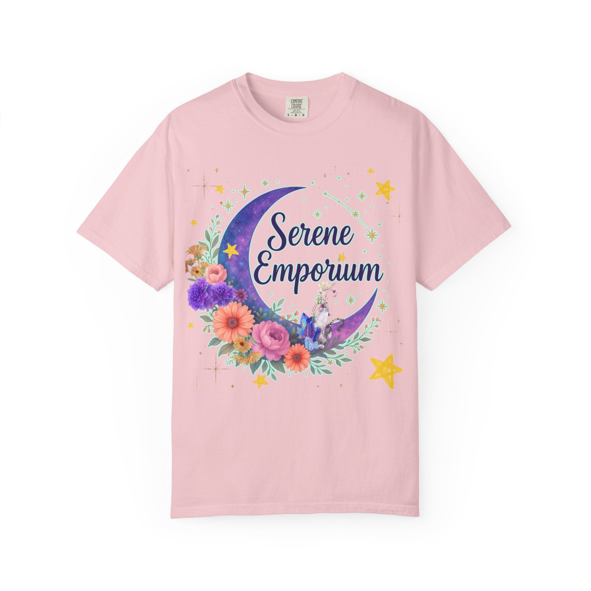 Serene Emporium Floral Moon T-Shirt