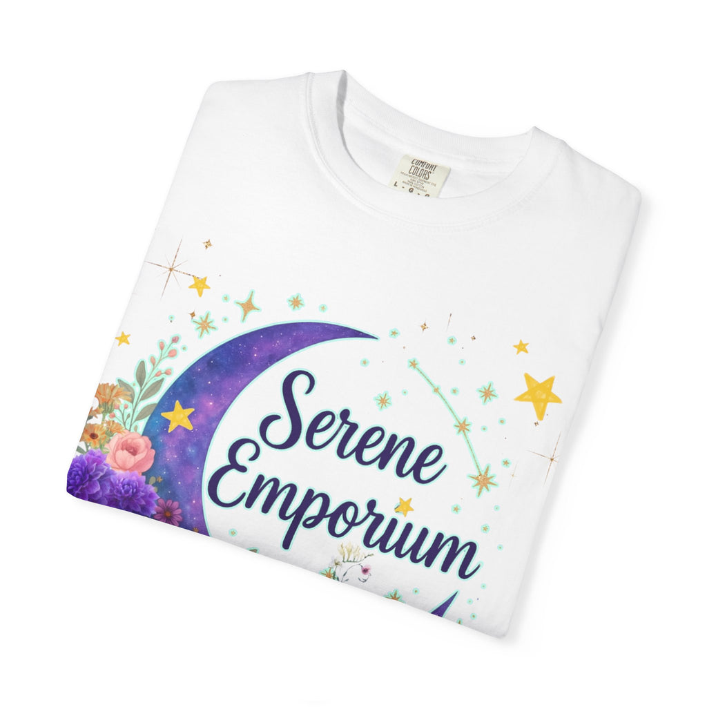Serene Emporium Floral Moon T-Shirt