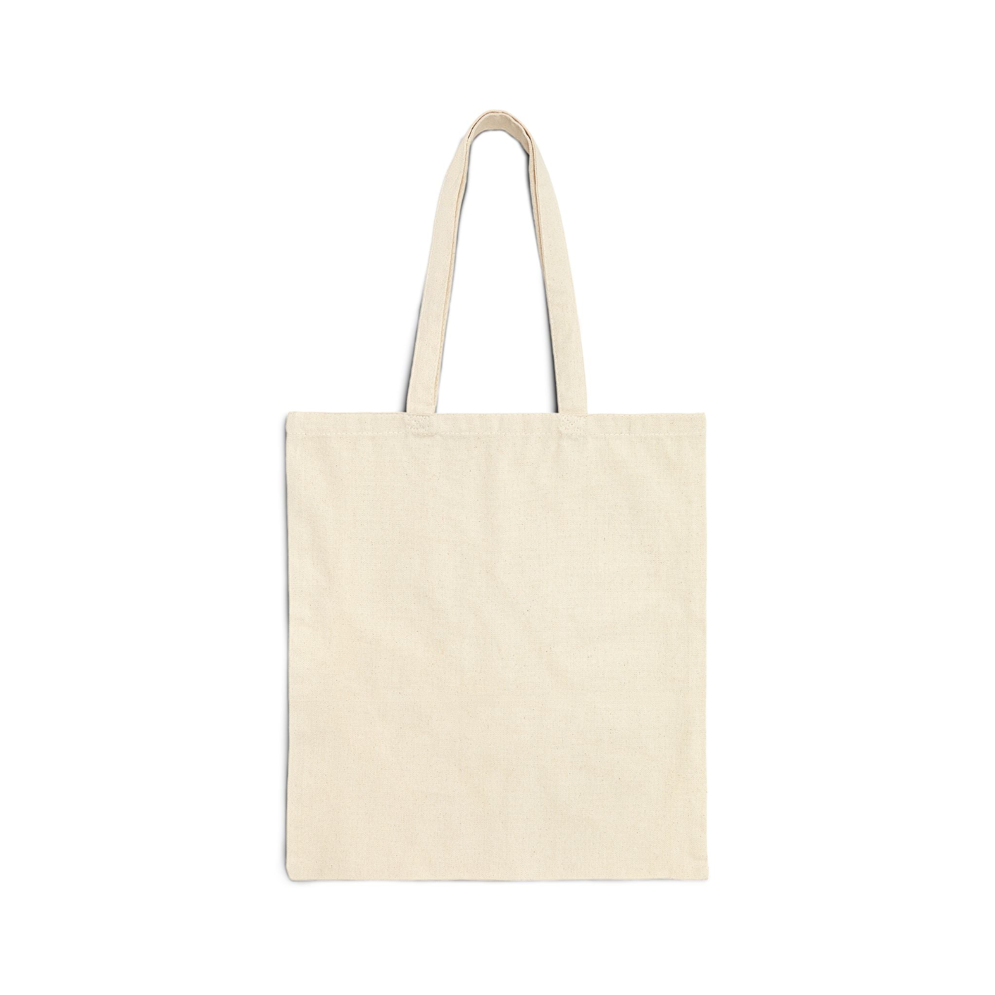 Serene Emporium Floral Moon Canvas Tote Bag
