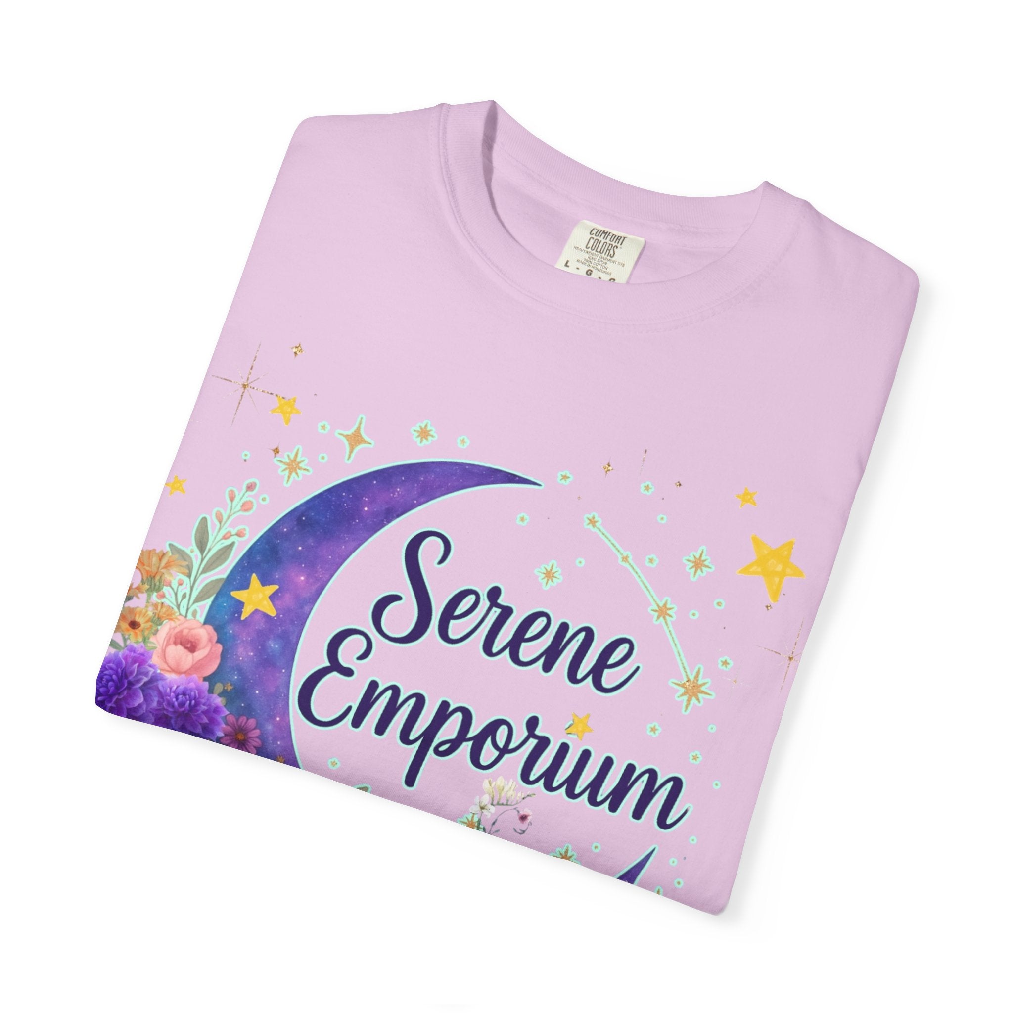 Serene Emporium Floral Moon T-Shirt