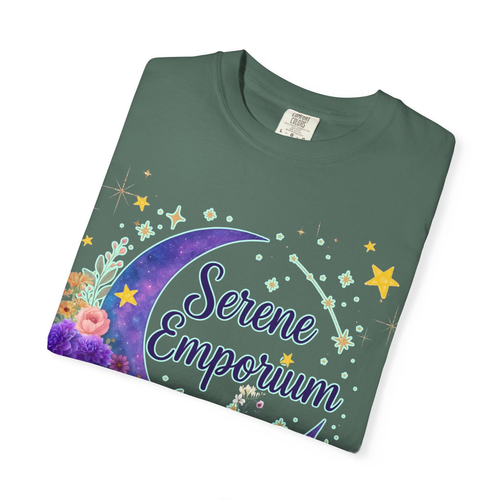 Serene Emporium Floral Moon T-Shirt