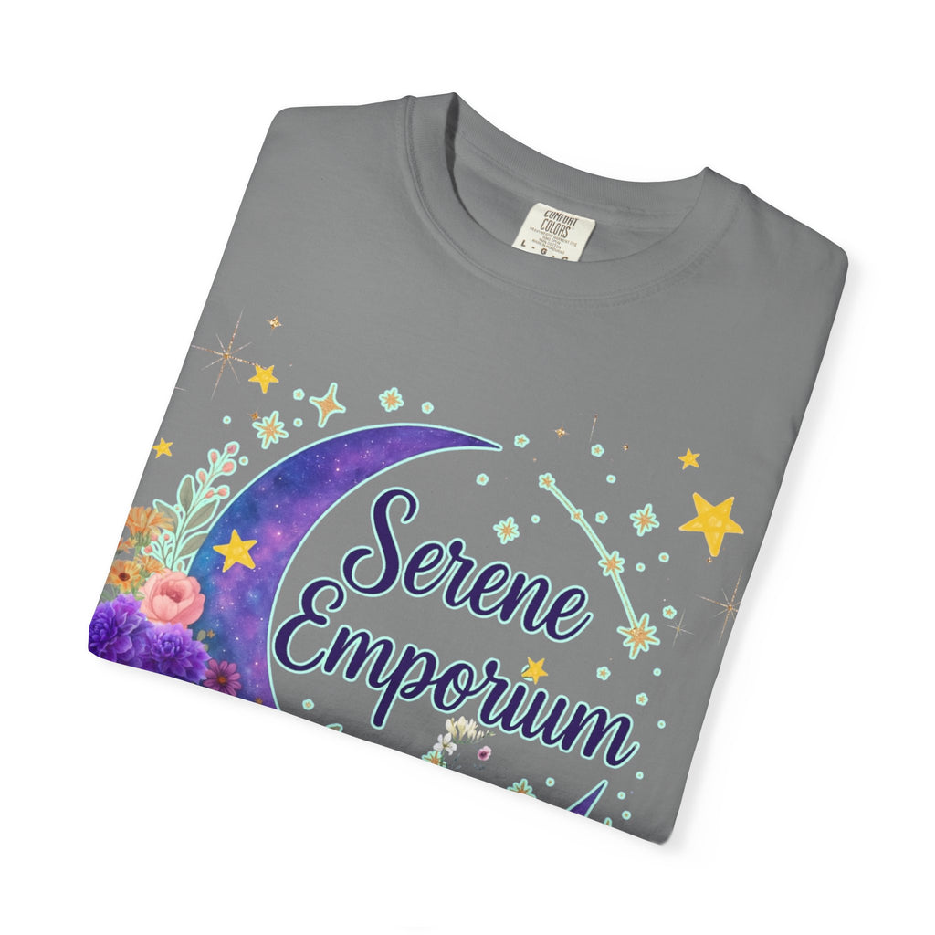 Serene Emporium Floral Moon T-Shirt