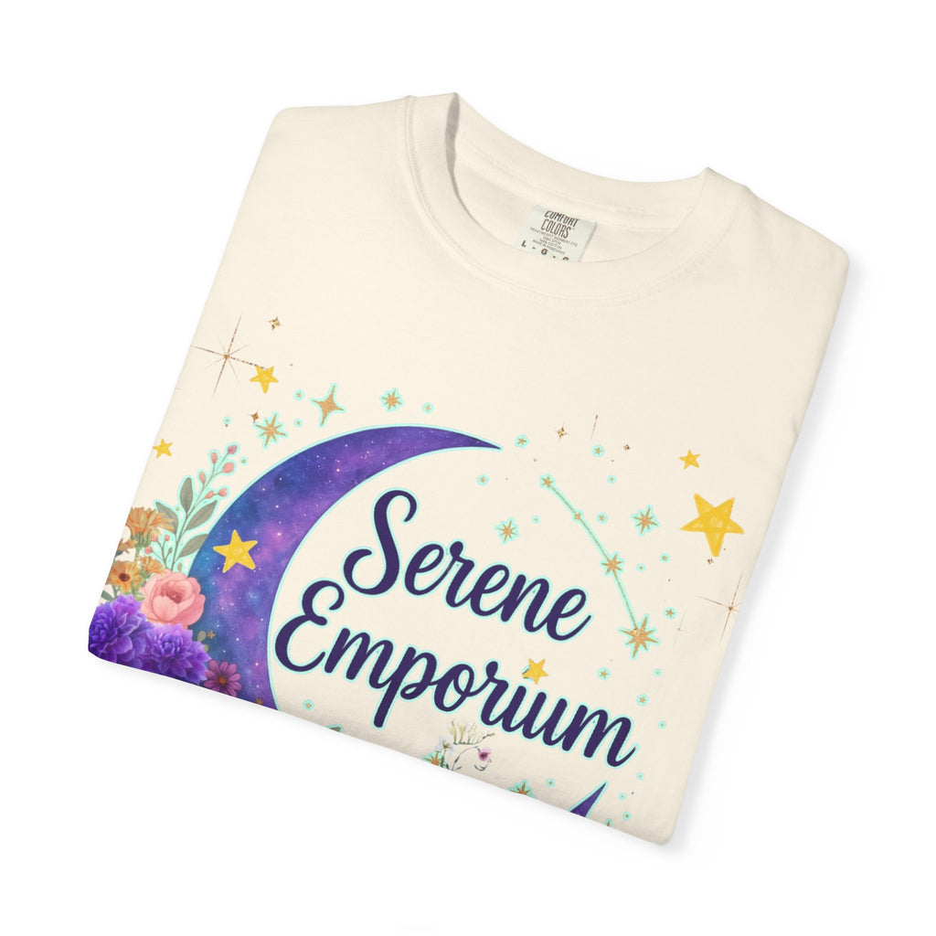 Serene Emporium Floral Moon T-Shirt
