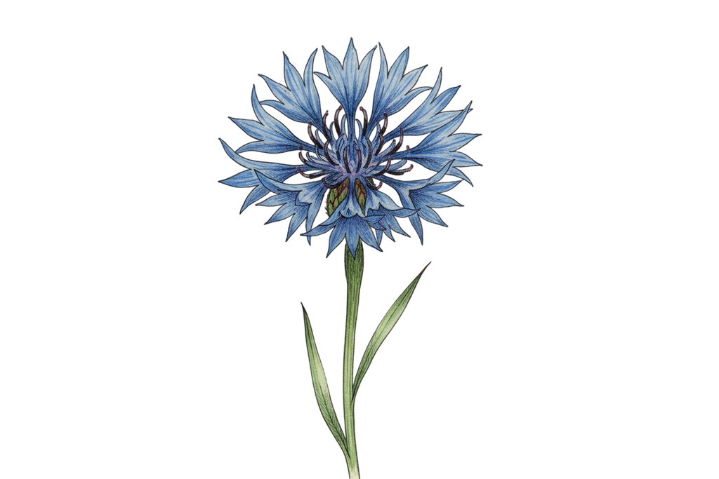 blue cornflower